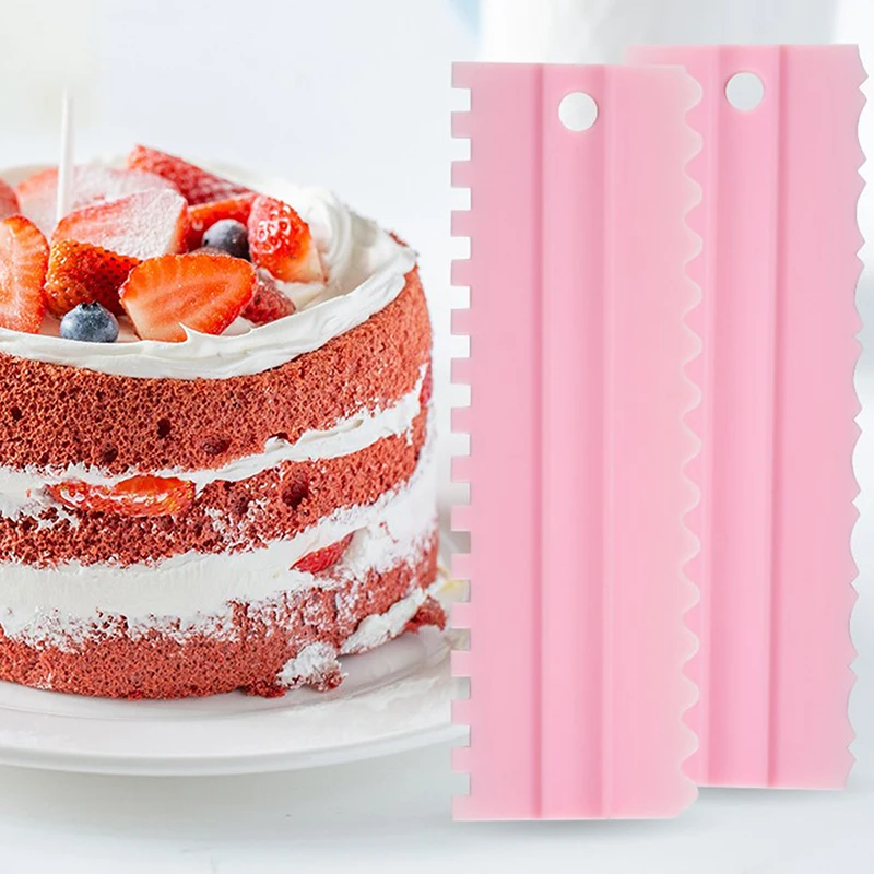 4PCS/Set New Comb Cake Scraper Pattern Cream ScraperDIY Baking Tools Plastic Cream Scraper Set Baking Accessories
4PCS/Set New Comb Cake Scraper Pattern Cream ScraperDIY Baking Tools Plastic Cream Scraper Set Baking Accessories