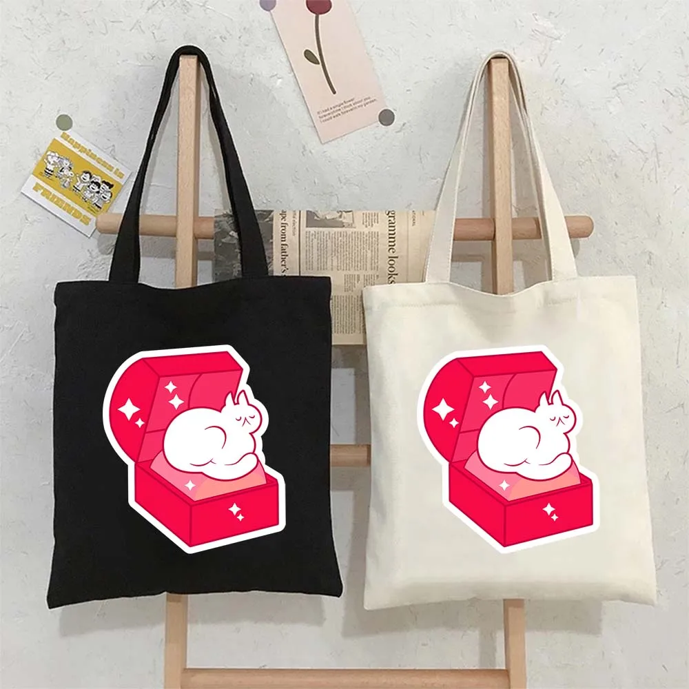 Tote Bags for Women Cute Gem Cat Canvas Shopping Beach Bag Large Capacity Reusable Handbags
Tote Bags for Women Cute Gem Cat Canvas Shopping Beach Bag Large Capacity Reusable Handbags