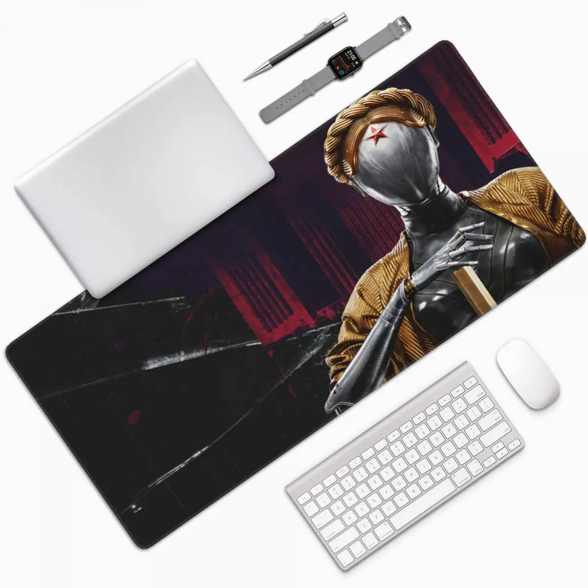 Atomic Heart Game Robot Girl Game Mouse Pad PC Desk Mat Big Rubber Mousepad for Gamers
Atomic Heart Game Robot Girl Game Mouse Pad PC Desk Mat Big Rubber Mousepad for Gamers