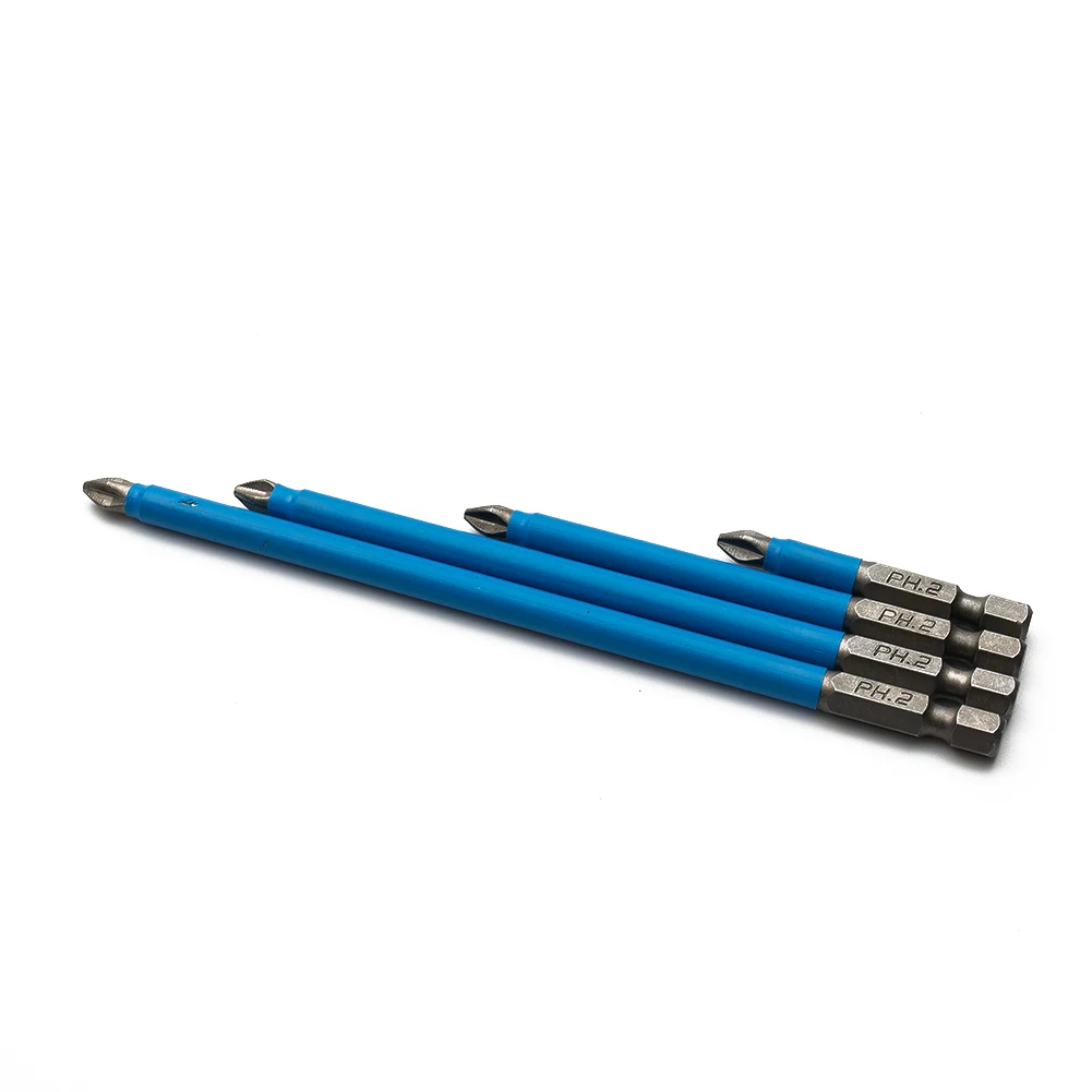 4 Non-slip 1/4 Inch Hexagon Handle Magnetic PH2 Non-slip Cross Bit Electric Screwdriver Bit 50mm/90mm/127mm/150mm
4 Non-slip 1/4 Inch Hexagon Handle Magnetic PH2 Non-slip Cross Bit Electric Screwdriver Bit 50mm/90mm/127mm/150mm