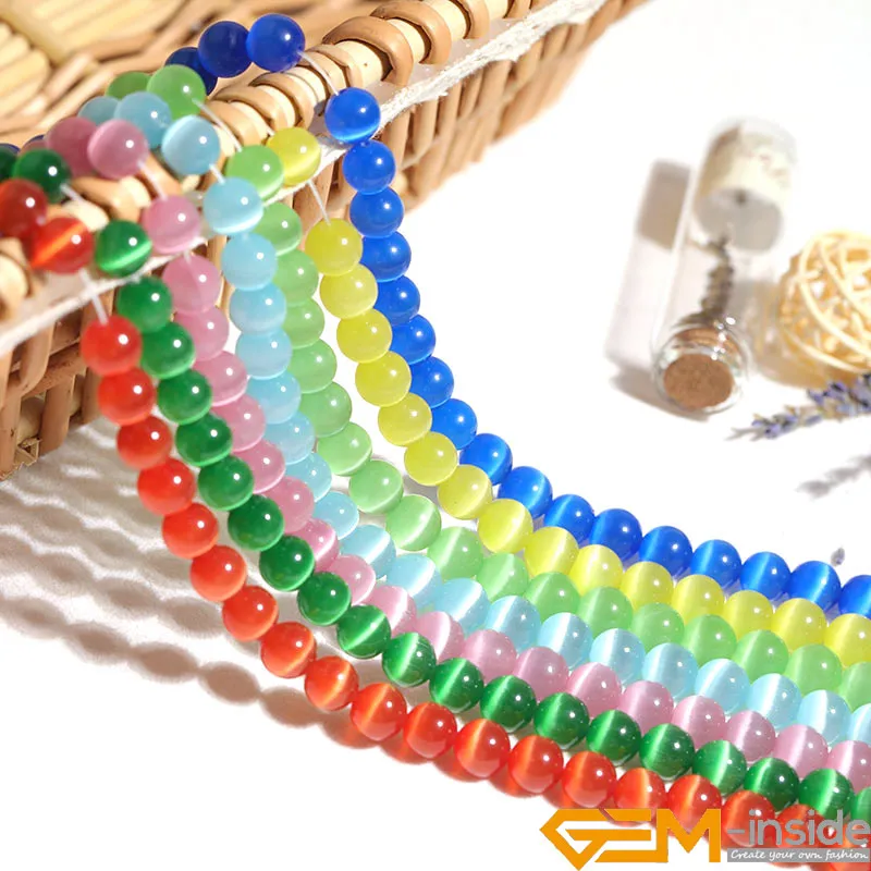 4/6/8/10/12mm AAA+ Quality Assorted Color Cat Eye String Loose Spacer Opal DIY Charm Beads For Jewelry Making Bracelet Necklace
4/6/8/10/12mm AAA+ Quality Assorted Color Cat Eye String Loose Spacer Opal DIY Charm Beads For Jewelry Making Bracelet Necklace