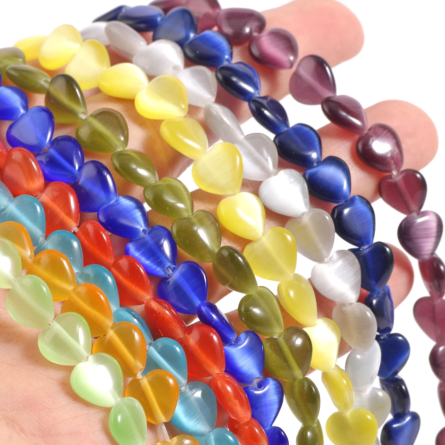 Wholesale 8mm Charms Heart Shape Beads For Jewelry Making Natural Cat Eye Moonstone Beads Diy Bracelet Necklace Women Jewelry
Wholesale 8mm Charms Heart Shape Beads For Jewelry Making Natural Cat Eye Moonstone Beads Diy Bracelet Necklace Women Jewelry