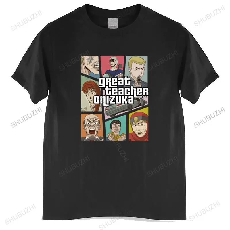 Great Teacher Onizuka Tshirt Men Pure Cotton Japanese Manga Eikichi T-shirt Anime GTO T Shirt Mens T-shirt Euro size TOPS
Great Teacher Onizuka Tshirt Men Pure Cotton Japanese Manga Eikichi T-shirt Anime GTO T Shirt Mens T-shirt Euro size TOPS