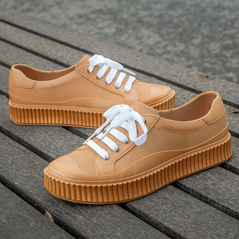 Waterproof Rain Shoes Women's Recreational Sports PVC Flats Rubber Shoes Women's Non-slip Work Safety Shoes
Waterproof Rain Shoes Women's Recreational Sports PVC Flats Rubber Shoes Women's Non-slip Work Safety Shoes