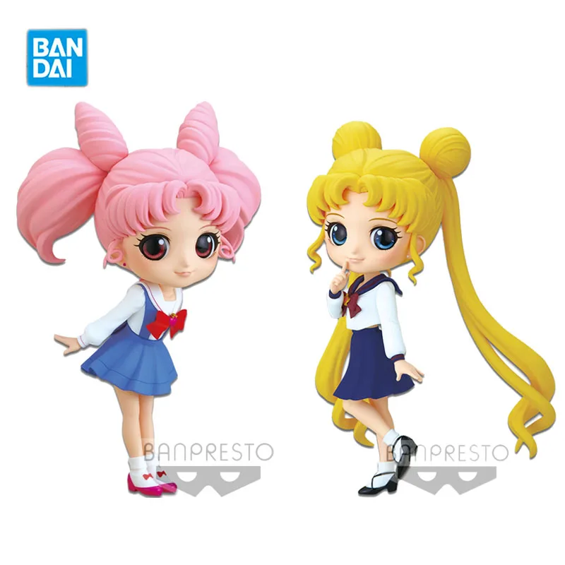 Bandai Qposket Cartoon Anime Sailor Moon Tsukino Usagi Chibiusa Sailor Mercury Uniforms Action Figure Kids Toys Collection Gifts 
Bandai Qposket Cartoon Anime Sailor Moon Tsukino Usagi Chibiusa Sailor Mercury Uniforms Action Figure Kids Toys Collection Gifts