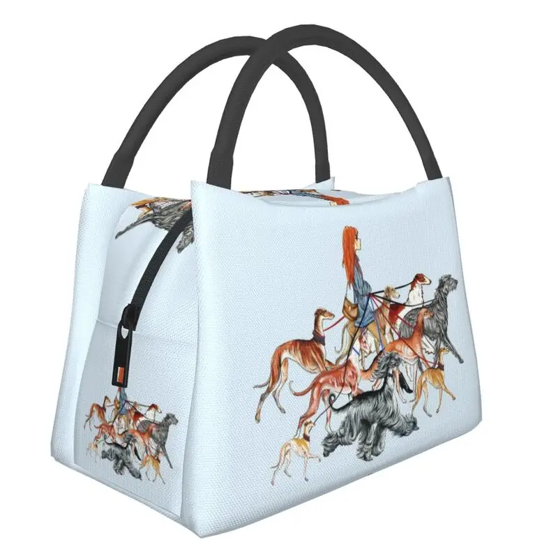 Walking The Sighthounds Insulated Lunch Tote Bag for Women Greyhound Whipppet Dog Thermal Cooler Food Lunch Box Work Travel
Walking The Sighthounds Insulated Lunch Tote Bag for Women Greyhound Whipppet Dog Thermal Cooler Food Lunch Box Work Travel
