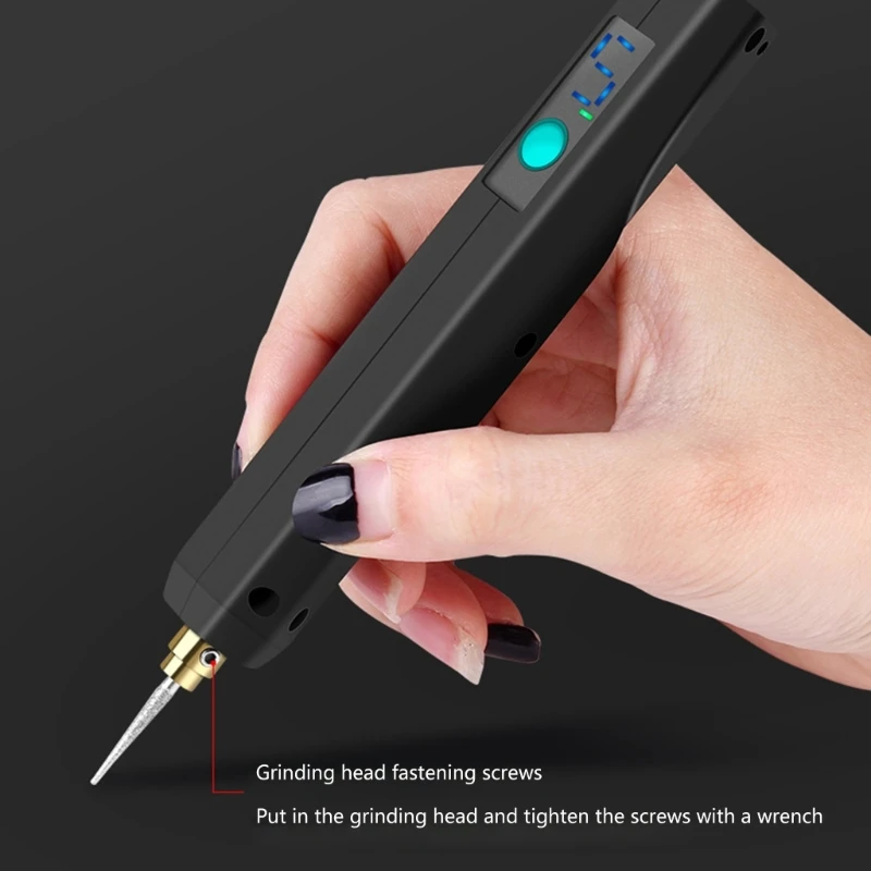 Electric Drill Grinder Engraver Pen Grinder Mini Drill Electric Rotary Tool Rechargeable Grinding Machine Accessories
Electric Drill Grinder Engraver Pen Grinder Mini Drill Electric Rotary Tool Rechargeable Grinding Machine Accessories