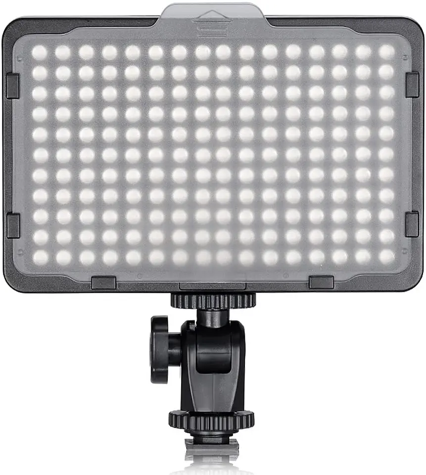 NEW Neewer on Camera Video Light Photo Dimmable 176 LED Panel with 1/4" Thread for Canon, Nikon, Sony and Other DSLR Cameras,
NEW Neewer on Camera Video Light Photo Dimmable 176 LED Panel with 1/4" Thread for Canon, Nikon, Sony and Other DSLR Cameras,