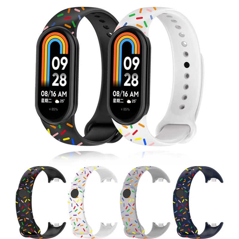 Силиконовый ремешок Pride Edition для Mi Band 8, резиновый спортивный ремешок для смарт-часов, браслет для Xiaomi Mi Band 8, аксессуары для ремешка
Силиконовый ремешок Pride Edition для Mi Band 8, резиновый спортивный ремешок для смарт-часов, браслет для Xiaomi Mi Band 8, аксессуары для ремешка