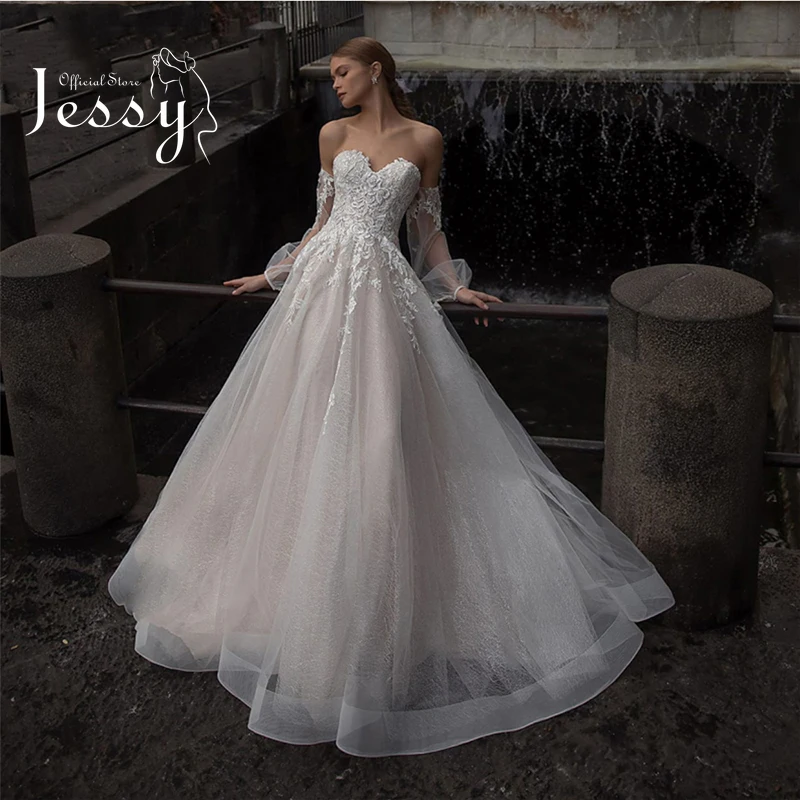 Luxury Wedding Dresses O Neck Sleeveless Lace Applique Sweetheart Prom Gowns Sexy Backless Court Train vestido de noiva
Luxury Wedding Dresses O Neck Sleeveless Lace Applique Sweetheart Prom Gowns Sexy Backless Court Train vestido de noiva
