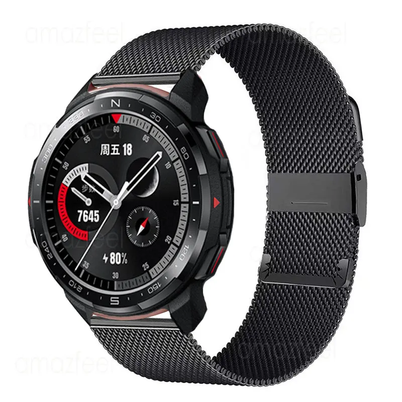 22mm 20mm Metal Strap For Honor Watch GS Pro Smartwatch Stainless Steel Mesh Bracelet For HONOR Magic Watch 2 42/46mm Watch Band
22mm 20mm Metal Strap For Honor Watch GS Pro Smartwatch Stainless Steel Mesh Bracelet For HONOR Magic Watch 2 42/46mm Watch Band