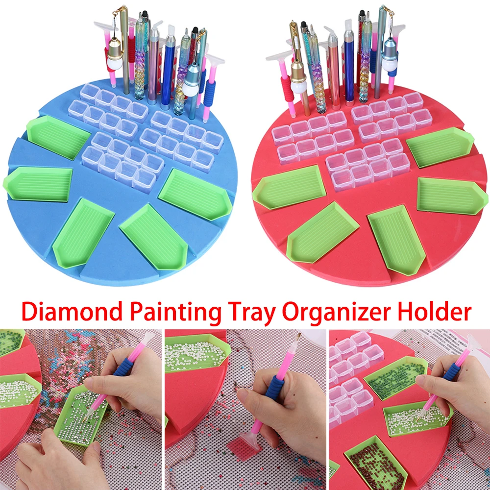 Diamond Painting Tray Organizer Holder Point Drill Tray Storage Box Diamond Embroidery Tools Storage Holder Diamond Accessories
Diamond Painting Tray Organizer Holder Point Drill Tray Storage Box Diamond Embroidery Tools Storage Holder Diamond Accessories