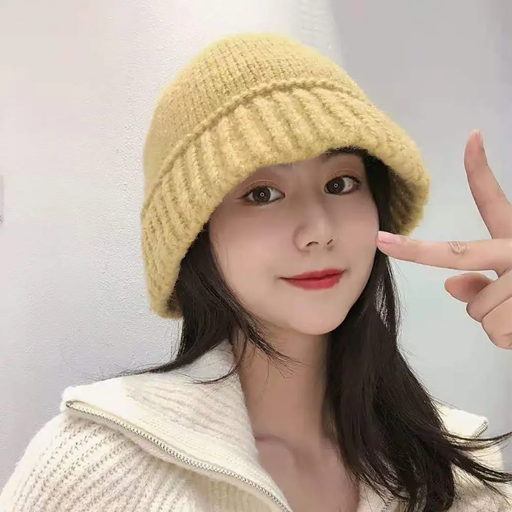 Outdoor Sunscreen Cap Girlfriend Gift Autumn Winter Hat Fisherman Bucket Hat Knitting Wool Cap Korean Style Cap
Outdoor Sunscreen Cap Girlfriend Gift Autumn Winter Hat Fisherman Bucket Hat Knitting Wool Cap Korean Style Cap