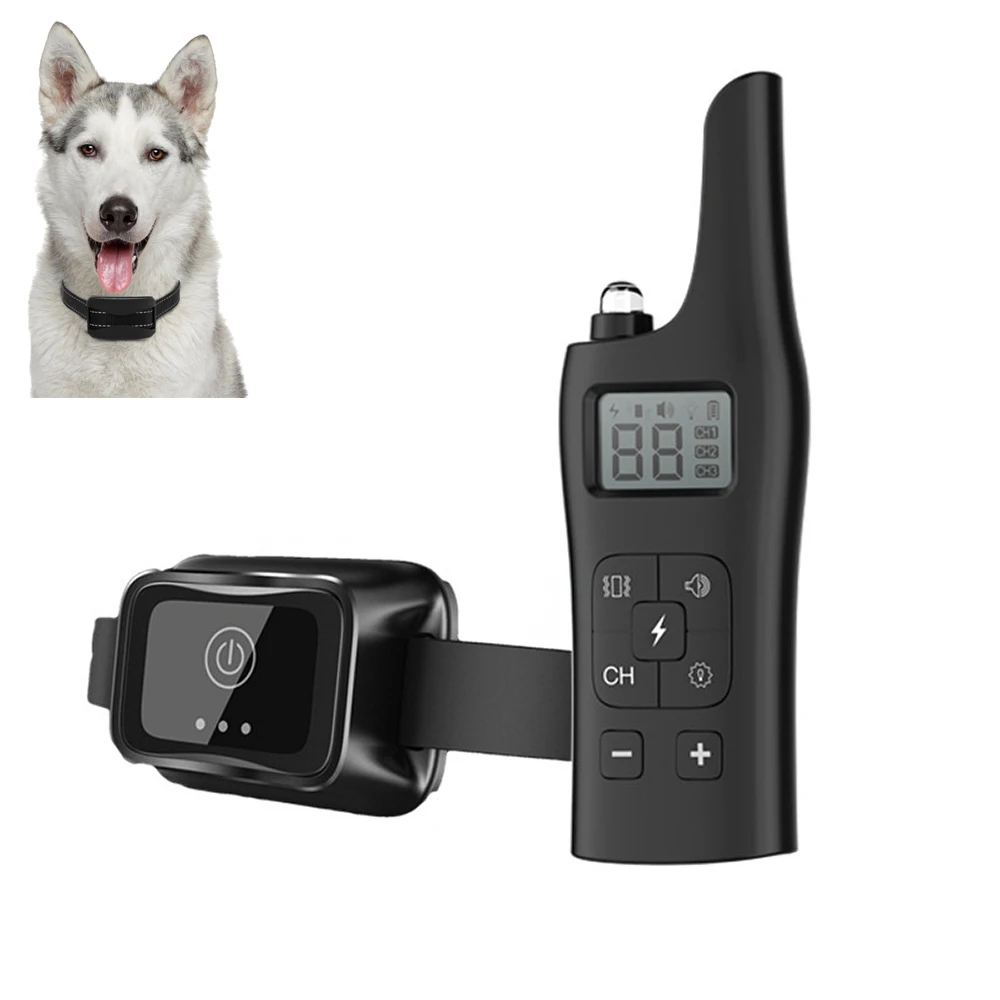 800M Electric Dog Training Collar Pet Remote Control Waterproof USB Rechargeable Dog Shock Collare Anti-Bark Trainer Tools
800M Electric Dog Training Collar Pet Remote Control Waterproof USB Rechargeable Dog Shock Collare Anti-Bark Trainer Tools