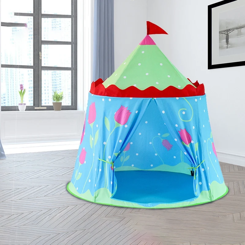 Kids Tent House Portable Princess Castle Present Hang Flag Children Teepee Tent Play Tent For Baby Birthday Gifts
Kids Tent House Portable Princess Castle Present Hang Flag Children Teepee Tent Play Tent For Baby Birthday Gifts