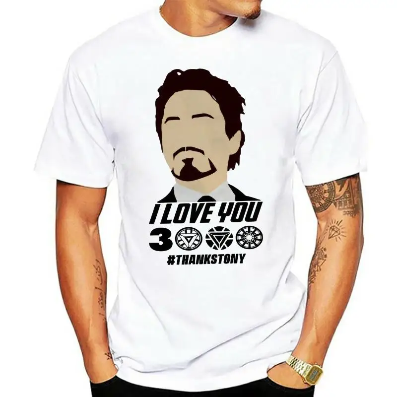 I Love You 3000 T Shirt Endgame Tony Stark Shirt Iron Man Tribute NEW Casual Short Sleeve Tshirts Tees Streetwear
I Love You 3000 T Shirt Endgame Tony Stark Shirt Iron Man Tribute NEW Casual Short Sleeve Tshirts Tees Streetwear