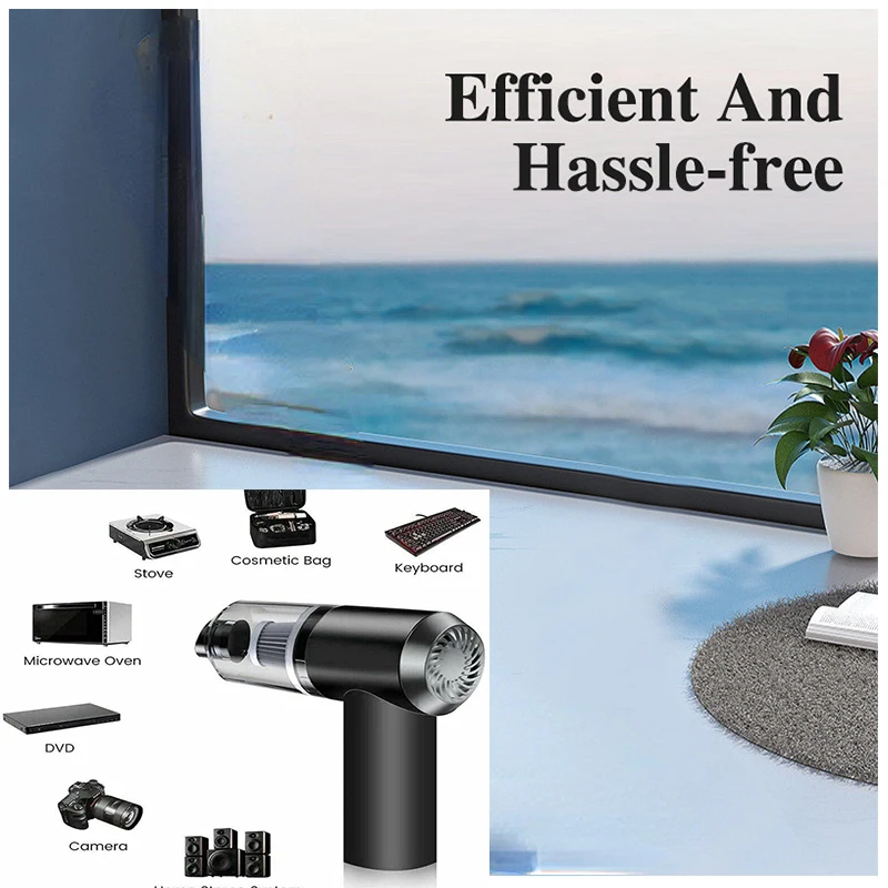 Portable Wet and Dry Car Vacuum Cleaner for Home Appliance 120W Power 9000pa Suction Mini 2022 New Wireless Cleaning Appliances
Portable Wet and Dry Car Vacuum Cleaner for Home Appliance 120W Power 9000pa Suction Mini 2022 New Wireless Cleaning Appliances