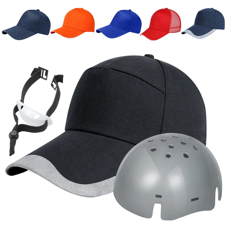 2023 Solid Color Lightweight Safety Helmet Breathable Anti-Collision Cap Portable Baseball Cap Work Cap For Men Women Unisex
2023 Solid Color Lightweight Safety Helmet Breathable Anti-Collision Cap Portable Baseball Cap Work Cap For Men Women Unisex