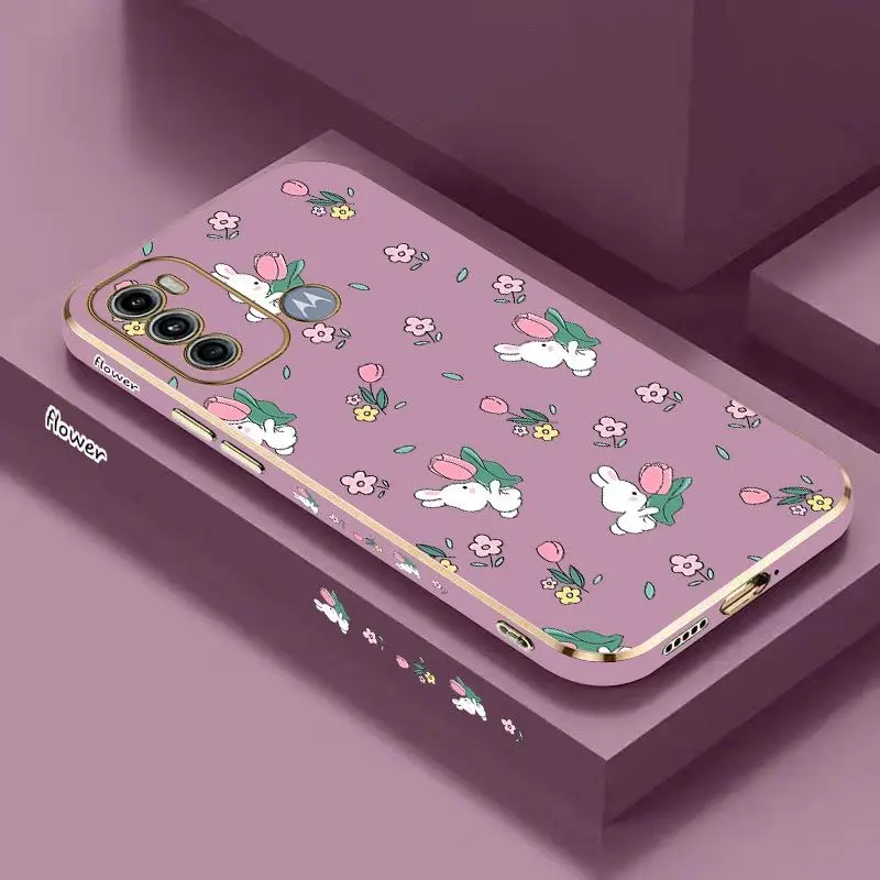 Rabbit Tulips Luxury Plating Phone Case For Motorola Moto G60 G50 G53 G52 G42 G30 G20 G22 G52 E20 G9 Play Cover
Rabbit Tulips Luxury Plating Phone Case For Motorola Moto G60 G50 G53 G52 G42 G30 G20 G22 G52 E20 G9 Play Cover