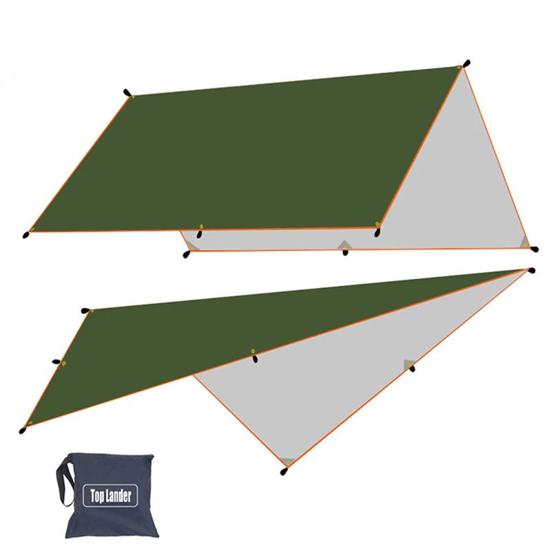 

Awning Waterproof Tarp Tent Shade Ultralight Garden Canopy Sunshade Outdoor Camping Hammock Tourist Beach Sun Shelter 4x3m 3x3m