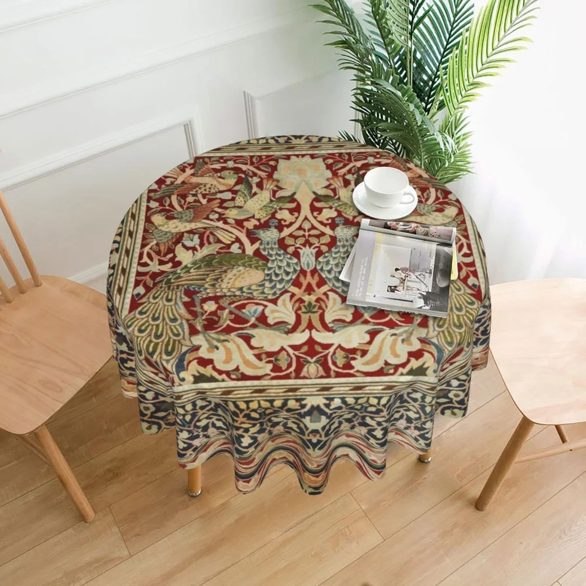 Vintage Floral Wallpaper Poster Tablecloth Tablecloths Polyester Painted Oilproof Round Manteles for Wedding Gift
Vintage Floral Wallpaper Poster Tablecloth Tablecloths Polyester Painted Oilproof Round Manteles for Wedding Gift