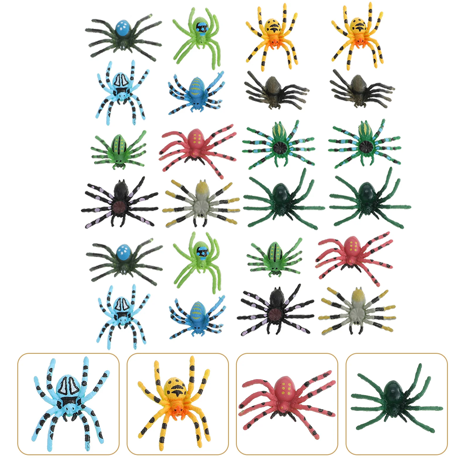 24Pcs Small Spider Toys Simulated Spider Toys Party Prank Toys Funny Spider Toys
24Pcs Small Spider Toys Simulated Spider Toys Party Prank Toys Funny Spider Toys