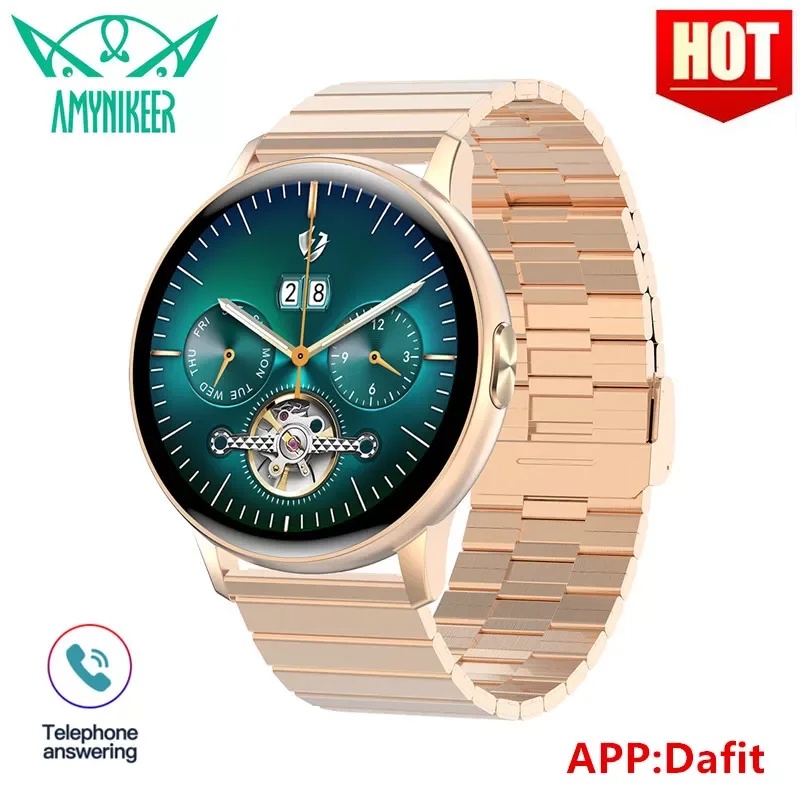 F28 Smart Watch Men/Women Bluetooth Calling 1.28 Inch Blood Pressure Oxygen Heart Rate Sleep Monitoring Waterproof 100+ Dial
F28 Smart Watch Men/Women Bluetooth Calling 1.28 Inch Blood Pressure Oxygen Heart Rate Sleep Monitoring Waterproof 100+ Dial