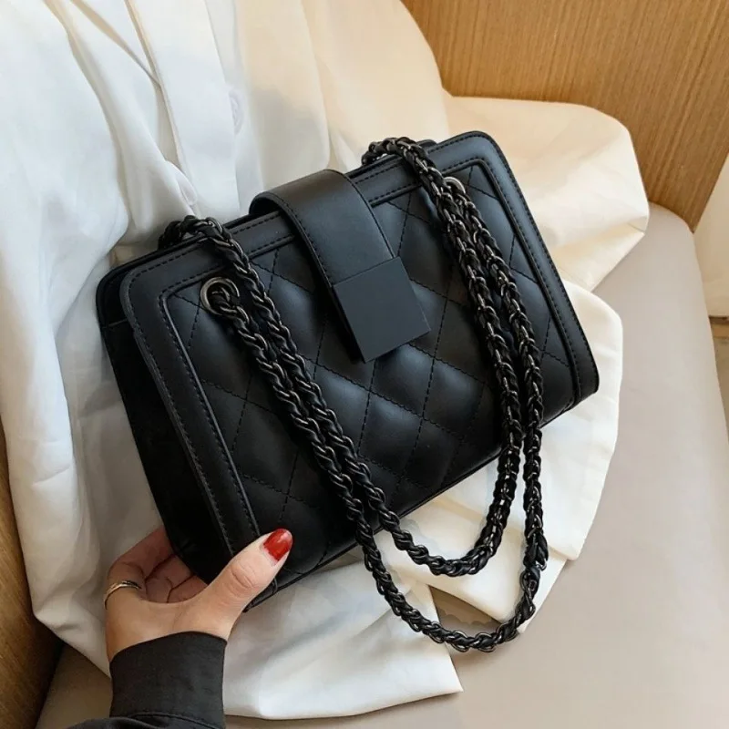 Small Square PU Leather Crossbody Bag For Women 2022 Fashion Branded Chain Designer Shoulder Handbags Women's Trend Hand Bag Sac
Small Square PU Leather Crossbody Bag For Women 2022 Fashion Branded Chain Designer Shoulder Handbags Women's Trend Hand Bag Sac