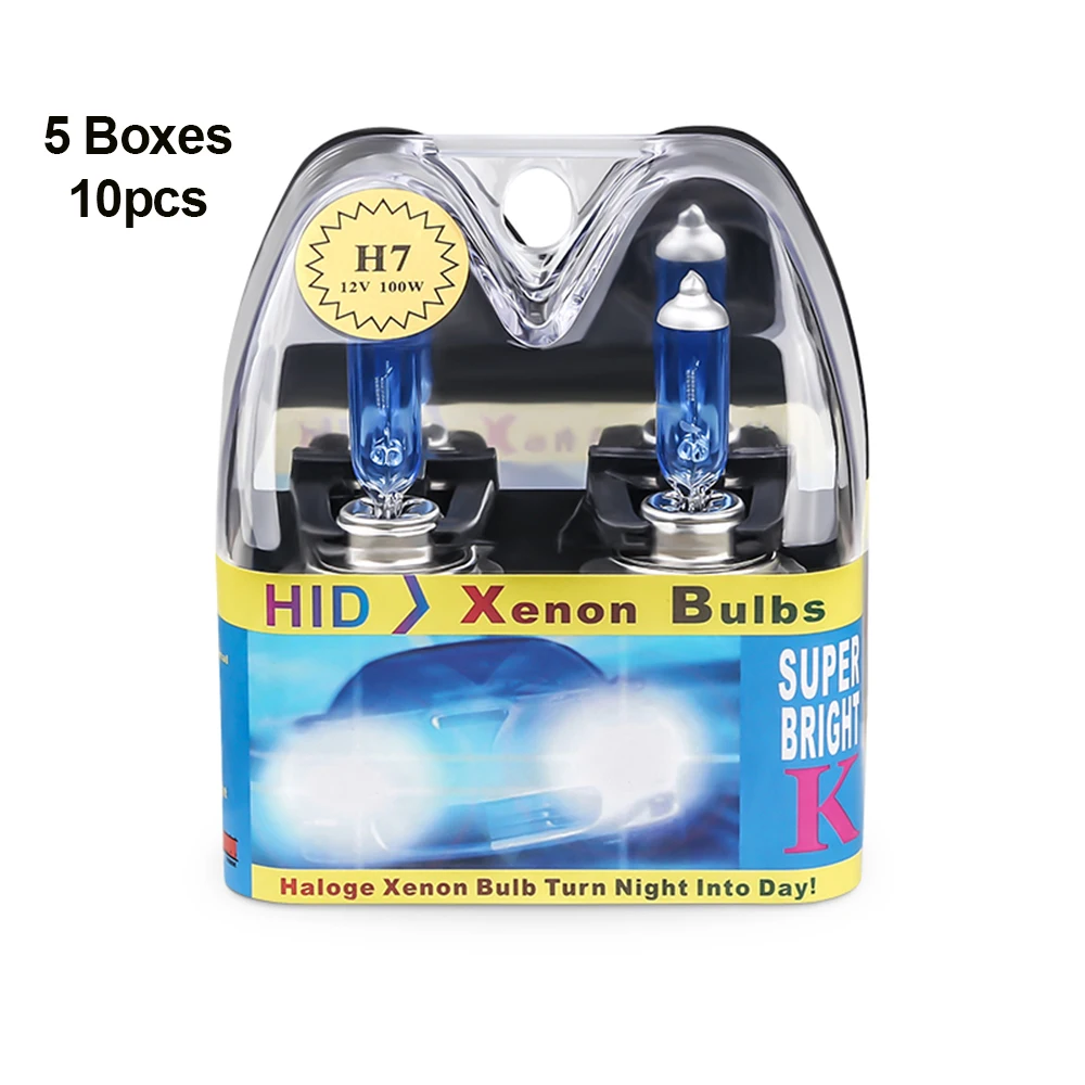 H7 Super White Halogen Light Bulb H7 12V 55W White 5 Boxes Car Accessories Auto HeadLight Car HeadLight Bulb Lamp
H7 Super White Halogen Light Bulb H7 12V 55W White 5 Boxes Car Accessories Auto HeadLight Car HeadLight Bulb Lamp