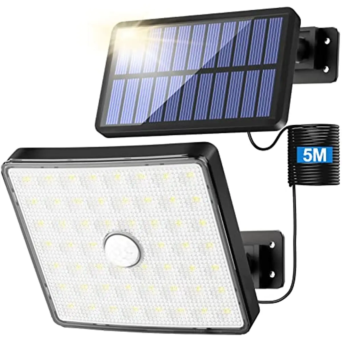 Solar split type induction lamp 54LED split type outdoor courtyard lamp garage lighting street lamp rotating wall lamp
Solar split type induction lamp 54LED split type outdoor courtyard lamp garage lighting street lamp rotating wall lamp