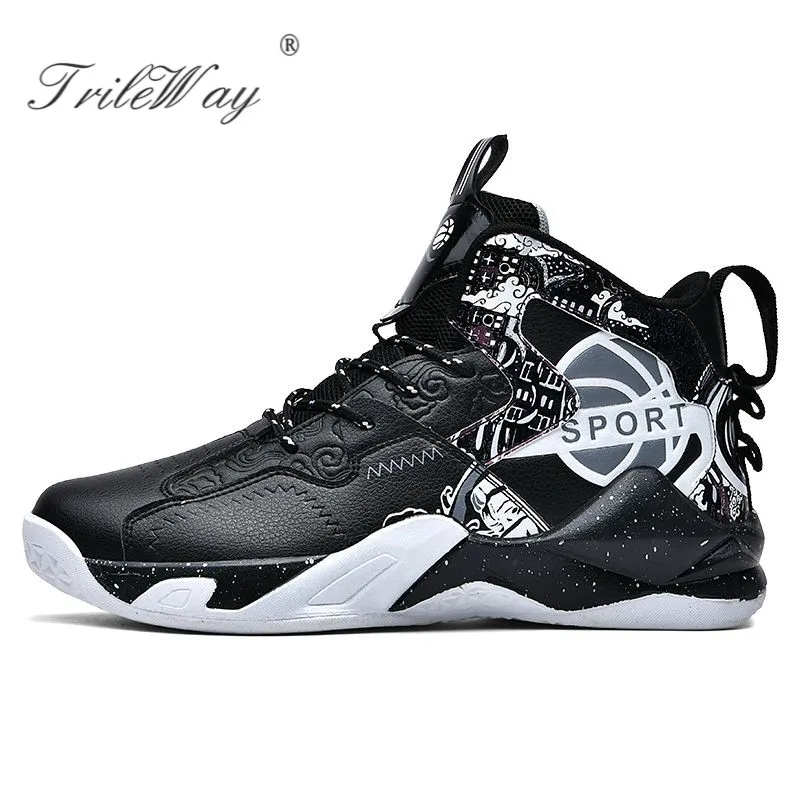 TrileWay Basketball Shoes for Man Woman Kids Cushioning Non-Slip Sports Sneakers Men's Gym Training Athletic Basketball Boots
TrileWay Basketball Shoes for Man Woman Kids Cushioning Non-Slip Sports Sneakers Men's Gym Training Athletic Basketball Boots