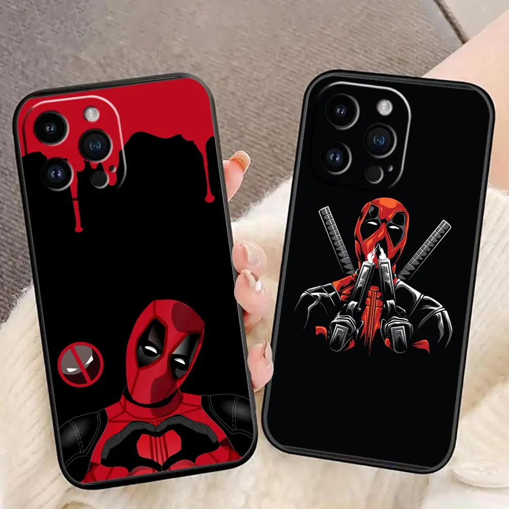 

Funda Coque Case For iphone Apple 14 13 12 11 Pro Capa XS Max Mini X XR SE 8 7 6S 6 Plus 5 5S Case Para Cover Marvel Deadpool