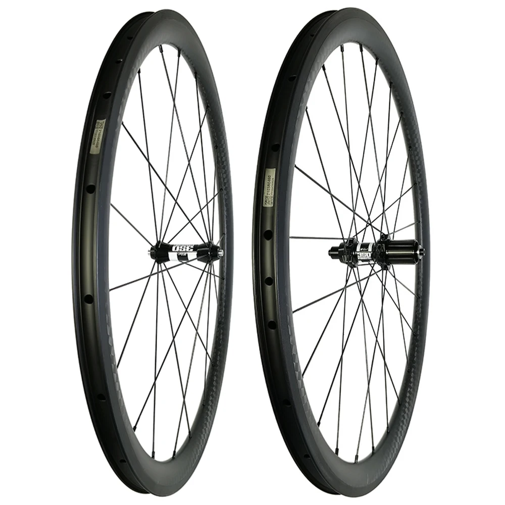 

700C 35mm Depth DT350 Road Racing Carbon Wheelsetr Clincher Tubeless V Brake 25mm Width 18mm Inner HG 11s XDR 20H 24H UD 3K 12K