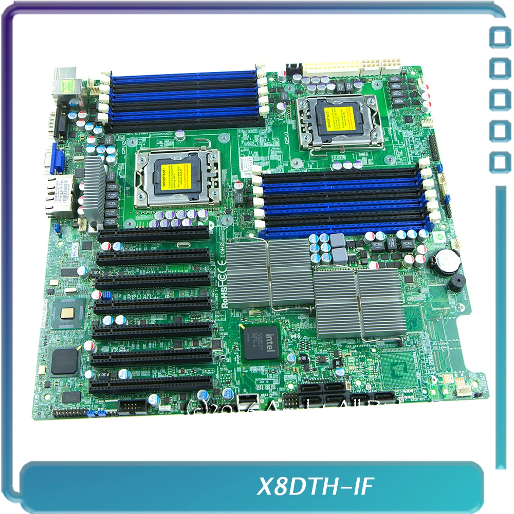 Материнская плата для сервера Supermicro X8DTH-IF X5520 LGA-1366 7 * PCI-E хорошего качества
Материнская плата для сервера Supermicro X8DTH-IF X5520 LGA-1366 7 * PCI-E хорошего качества