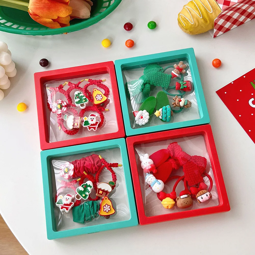 5/6PCS Cartoon Christmas Elk Elastic Hair Bands Girls Rubber Band Kids Cute Ponytail Holder Tie Hair Hair Accessories Hair Rings
5/6PCS Cartoon Christmas Elk Elastic Hair Bands Girls Rubber Band Kids Cute Ponytail Holder Tie Hair Hair Accessories Hair Rings