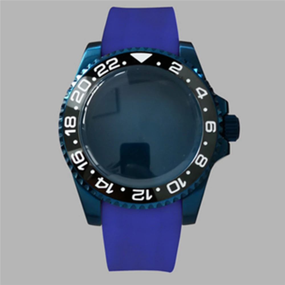 40MM Sapphire Glass Bubble Mirror SUB Watch Case Watch Strap for NH35/NH36 Movement Modification Part
40MM Sapphire Glass Bubble Mirror SUB Watch Case Watch Strap for NH35/NH36 Movement Modification Part