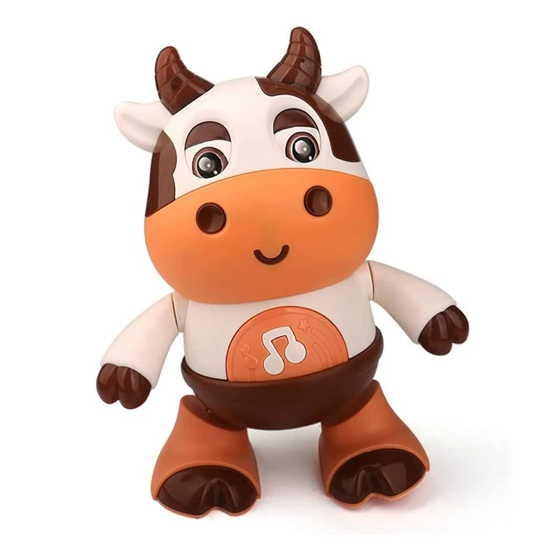 Baby Cow Musical Toys Dancing Walking Cow Toy With Music & Led Lights Educational Interactive Toys
Baby Cow Musical Toys Dancing Walking Cow Toy With Music & Led Lights Educational Interactive Toys