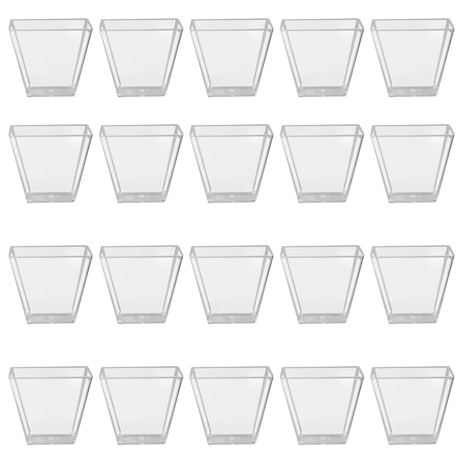 100PCS Dessert Cups for Party Creme Cups Transparent Dessert Cups Portion Cup CLear Sundae Cups Cheesecake Cups
100PCS Dessert Cups for Party Creme Cups Transparent Dessert Cups Portion Cup CLear Sundae Cups Cheesecake Cups