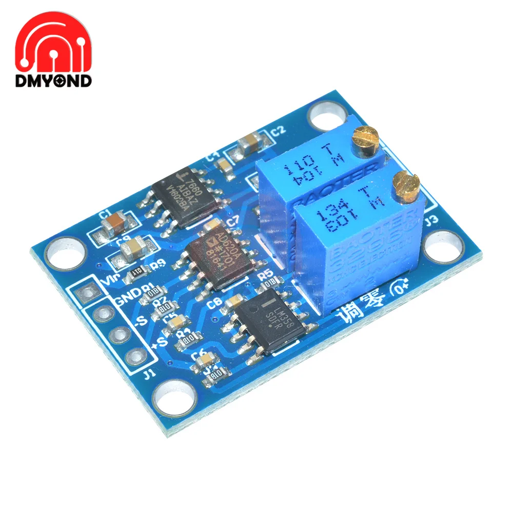 High precision microvolt/millivolt voltage amplifier Small signal instrumentation amplifier AD620 transmitter
High precision microvolt/millivolt voltage amplifier Small signal instrumentation amplifier AD620 transmitter