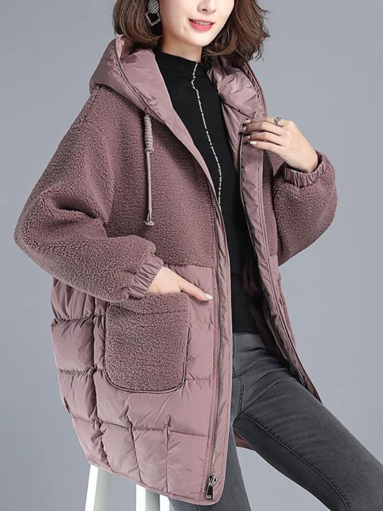 Winter Coat for Women Heavy Jackets Korean Fashion Vintage Loose Mid-length Padded Jacket Parka Long Sleeve Top Streetwear
Winter Coat for Women Heavy Jackets Korean Fashion Vintage Loose Mid-length Padded Jacket Parka Long Sleeve Top Streetwear