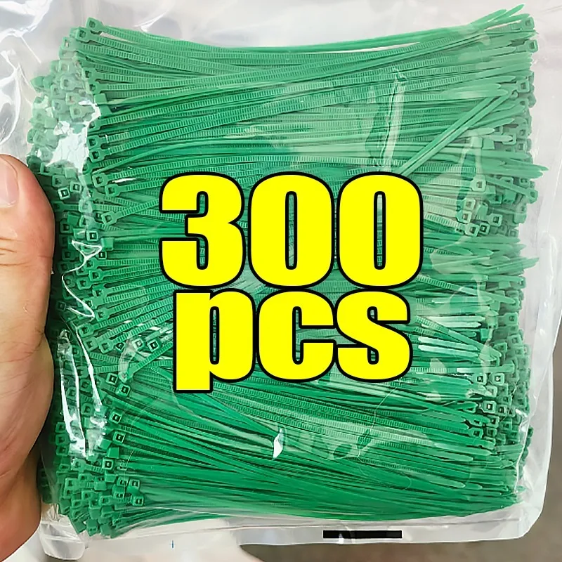 Зеленые нейлоновые кабельные стяжки для растений 300 штук
Зеленые нейлоновые кабельные стяжки для растений 300 штук