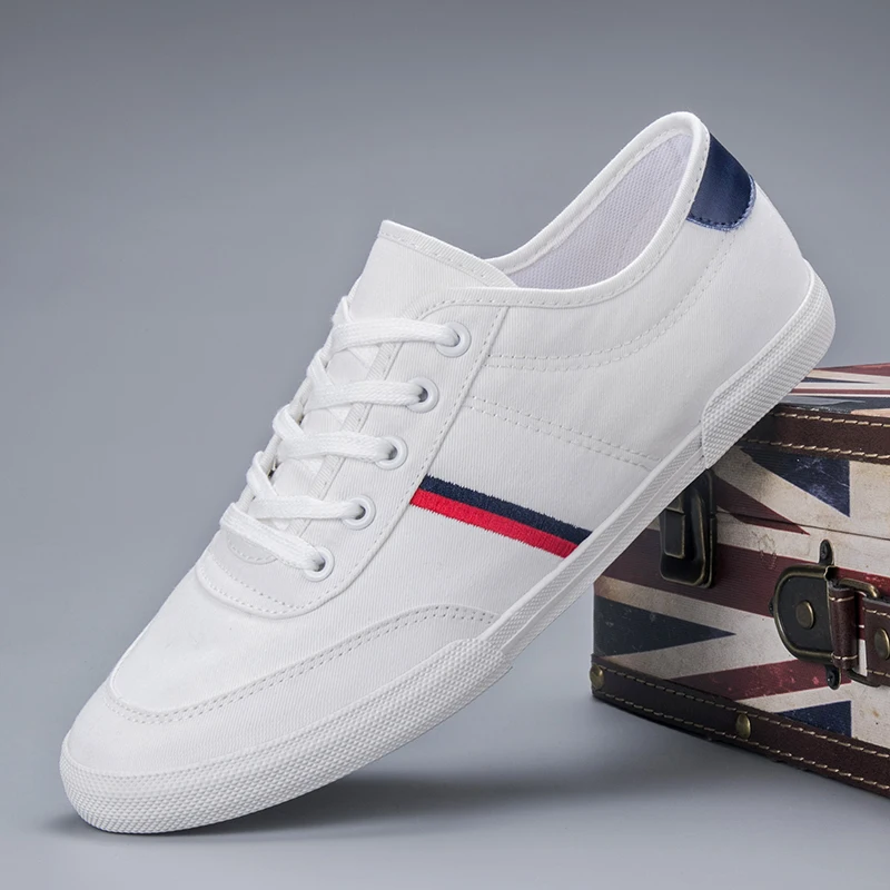 Men Casual Vulcanize Shoe Slippers Flat Fashion Lace Up Summer Spring Canvas Sneakers Male Non-Slip Solid Breathable Comfortable
Men Casual Vulcanize Shoe Slippers Flat Fashion Lace Up Summer Spring Canvas Sneakers Male Non-Slip Solid Breathable Comfortable