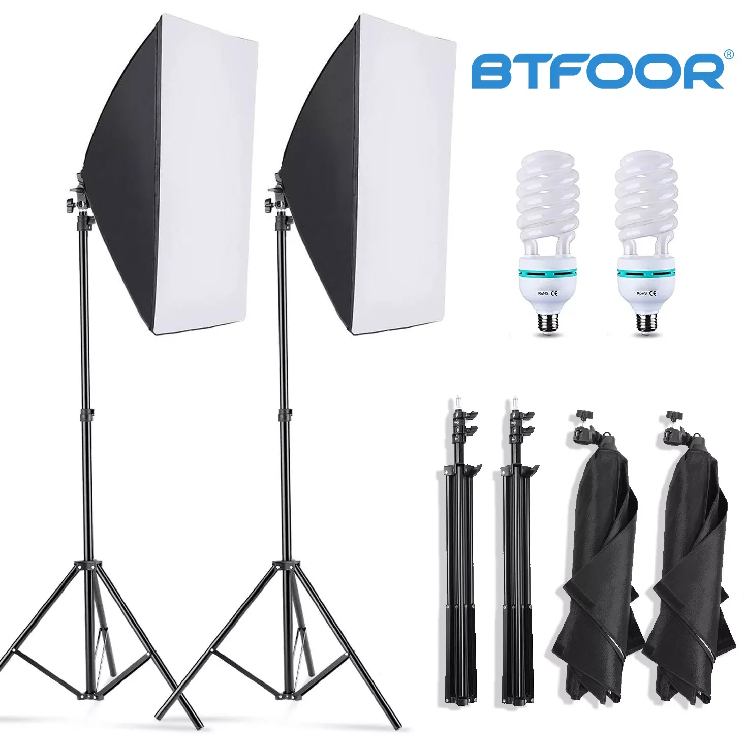 Professional Photography softbox Lighting soft box With Tripod E27 Photographic Bulb Continuous Light System for Photo studio
Professional Photography softbox Lighting soft box With Tripod E27 Photographic Bulb Continuous Light System for Photo studio