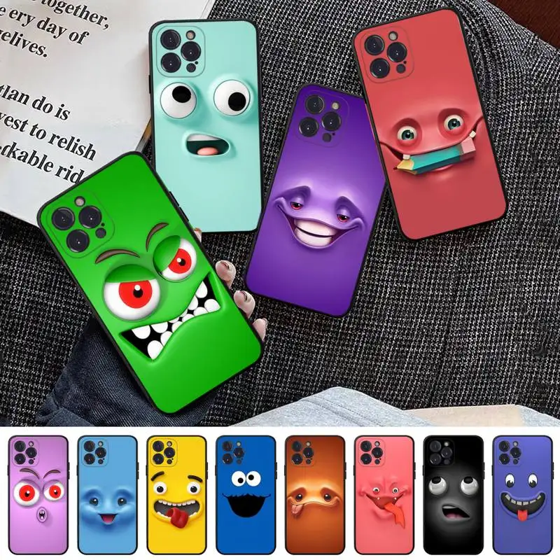 Funny Face Phone Case for iphone 14 13 12 11 Pro Mini Xs Max 8 7 6 Plus X XR Se 2020 Soft Silicone Cover
Funny Face Phone Case for iphone 14 13 12 11 Pro Mini Xs Max 8 7 6 Plus X XR Se 2020 Soft Silicone Cover