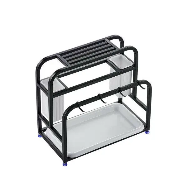 Multi-Function Kitchen Rack Stainless Steel Cutlery Drainer Storage
Multi-Function Kitchen Rack Stainless Steel Cutlery Drainer Storage