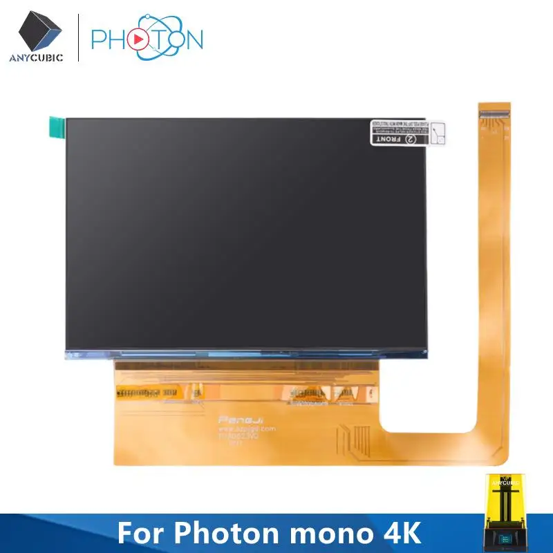 Оригинальный Монохромный ЖК-экран ANYCUBIC 4K 6,23 дюйма, монохромный экран для 3D принтера из смолы
Оригинальный Монохромный ЖК-экран ANYCUBIC 4K 6,23 дюйма, монохромный экран для 3D принтера из смолы