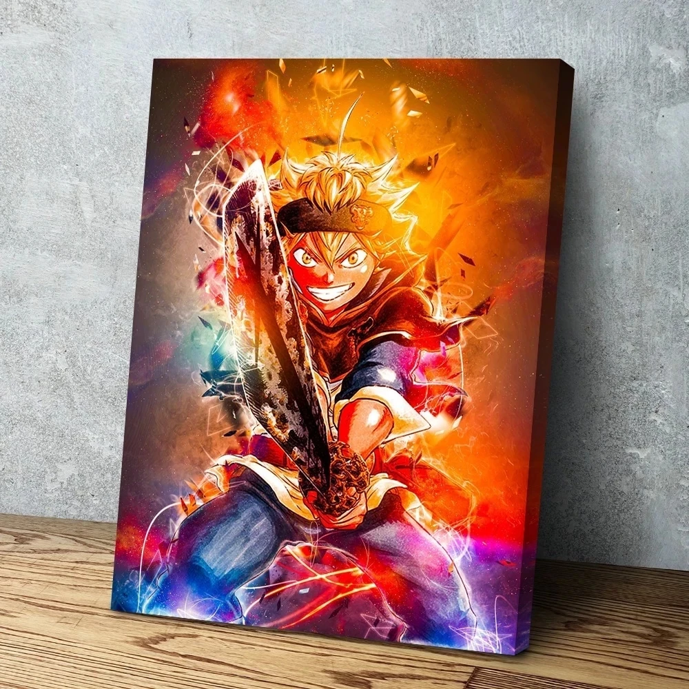 Home Decoration Hd Prints Black Clover Dark Sword Fire Cool Painting Pictures Wall Art Modular Canvas Poster Bedside Background
Home Decoration Hd Prints Black Clover Dark Sword Fire Cool Painting Pictures Wall Art Modular Canvas Poster Bedside Background