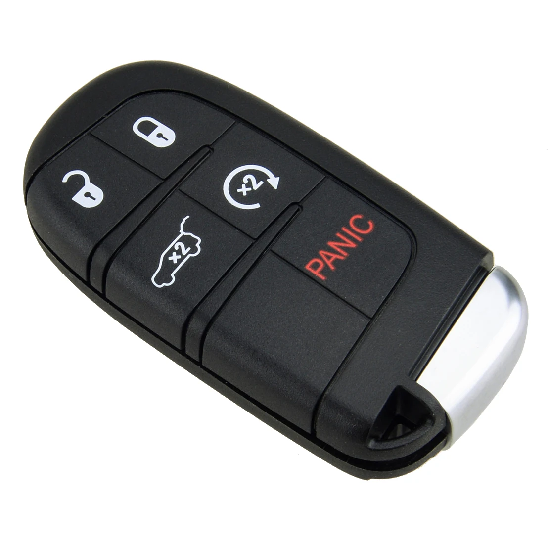 Black 5 Buttons Remote Smart Keyless Key Fob Case Shell Fit for Jeep Grand Cherokee Chrysler 300 Dodge Charger 2018-2015 2014
Black 5 Buttons Remote Smart Keyless Key Fob Case Shell Fit for Jeep Grand Cherokee Chrysler 300 Dodge Charger 2018-2015 2014