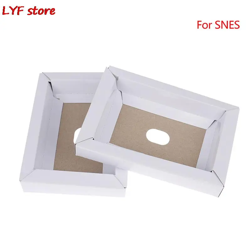 2 шт. новая картонная сменная внутренняя вставка-лоток для игрового картриджа SNES 
2 шт. новая картонная сменная внутренняя вставка-лоток для игрового картриджа SNES