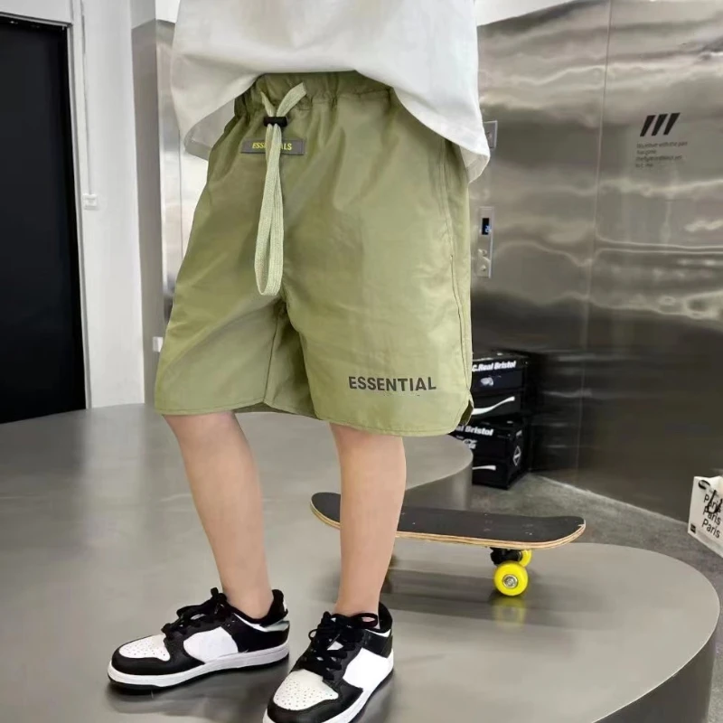 Essentials Kids Shorts Woven Sports Fashion Casual Children's Reflective Letters ABC+7 Print Season 7 Loose Cotton T-shirt
Essentials Kids Shorts Woven Sports Fashion Casual Children's Reflective Letters ABC+7 Print Season 7 Loose Cotton T-shirt